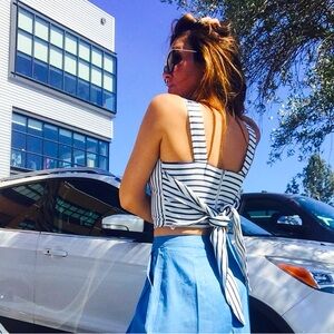 J.O.A. Striped summer top, Size XS